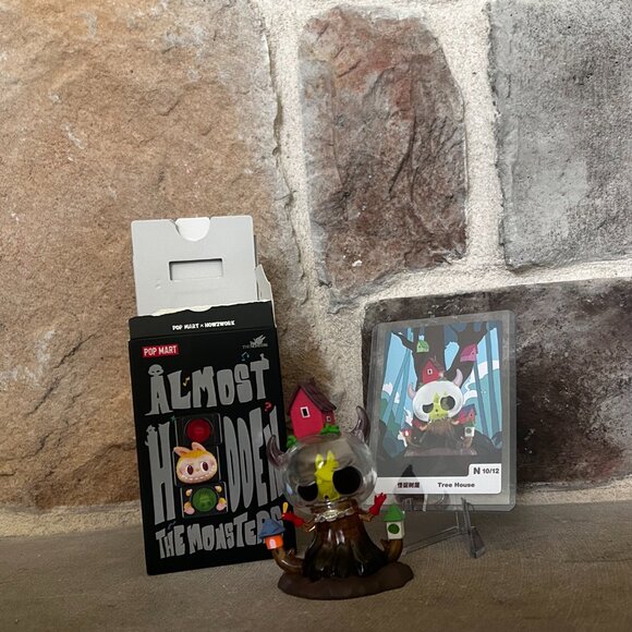 Treehouse- THE MONSTERS- Almost Hidden Series- POP MART- AUTHENTIC Labubu - Picture 1 of 3
